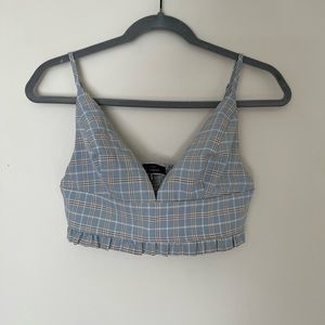 Gingham Crop Tank Top Boutique bought NYC